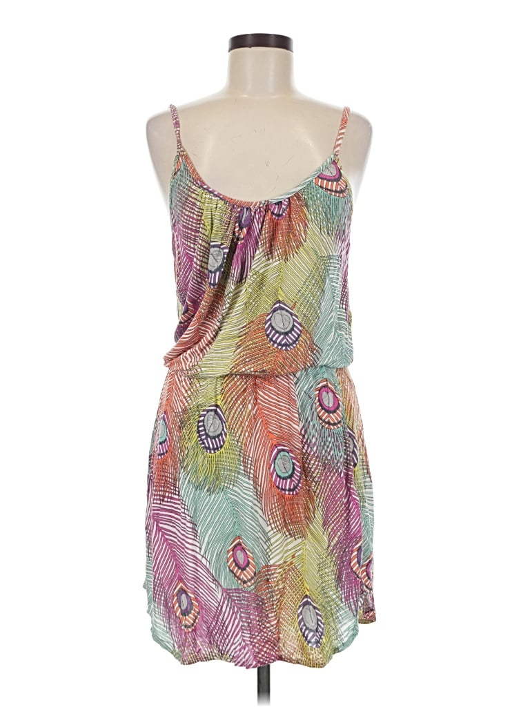 Pre-owned Three Dots Cocktail Dress In Purple