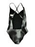 Nike Metallic Black One Piece Swimsuit Size XL - photo 2