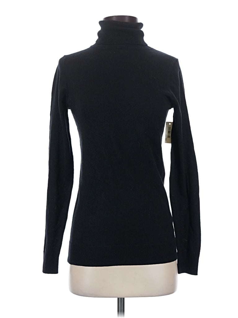 Pre-owned Amazon Essentials Turtleneck Sweater In Black