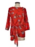 Gibson Red 3/4 Sleeve Blouse Size XS - photo 1