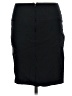 BCX Solid Black Formal Skirt Size 9 - photo 2