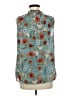 Daniel Rainn 100% Polyester Teal Sleeveless Blouse Size M - photo 2