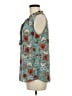 Daniel Rainn 100% Polyester Teal Sleeveless Blouse Size M - photo 5