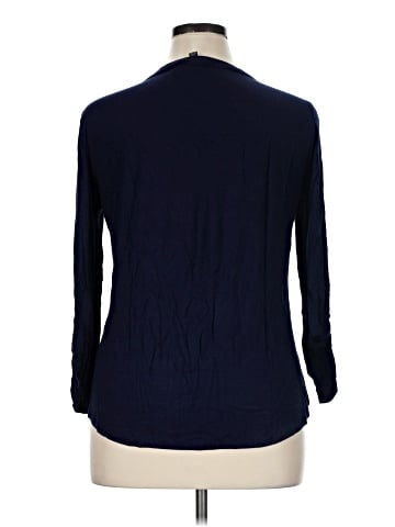 Cable & Gauge 3/4 Sleeve Blouse (view 2)
