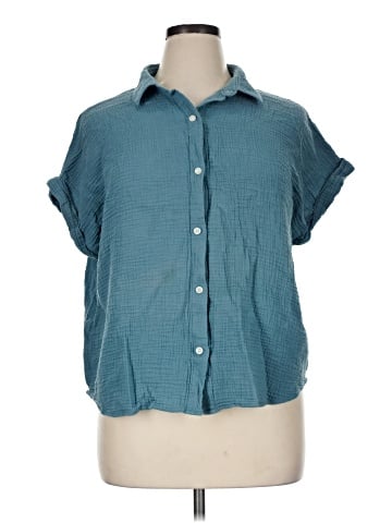 Jessica Simpson Short Sleeve Blouse (view 1)