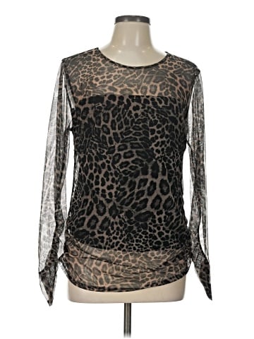 DKNY Long Sleeve Blouse (view 1)