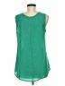 metaphor 100% Polyester Green Sleeveless Blouse Size M - photo 2