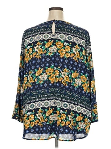 Charter Club 3/4 Sleeve Blouse (view 2)