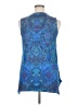 Soft Surroundings Blue Sleeveless Blouse Size XL (petite) - photo 2
