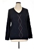 Tommy Hilfiger 100% Cotton Argyle Blue Pullover Sweater Size XL - photo 1