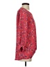 Gibson Red 3/4 Sleeve Blouse Size S - photo 4
