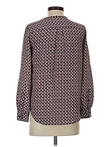 Joie Long Sleeve Silk Top (view 2)