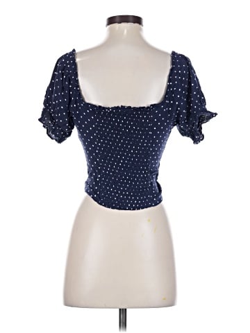 American Eagle Outfitters Short Sleeve Blouse (view 2)