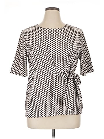 Ann Taylor Short Sleeve Blouse (view 1)