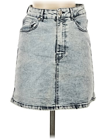 Zara Denim Skirt (view 1)