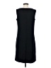 Lands' End Solid Black Casual Dress Size S - photo 2