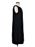 Lands' End Solid Black Casual Dress Size S - photo 4