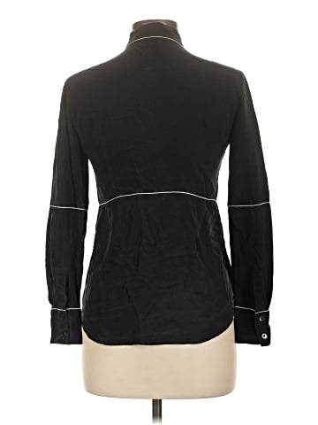 Derek Lam 10 Crosby Long Sleeve Silk Top (view 2)