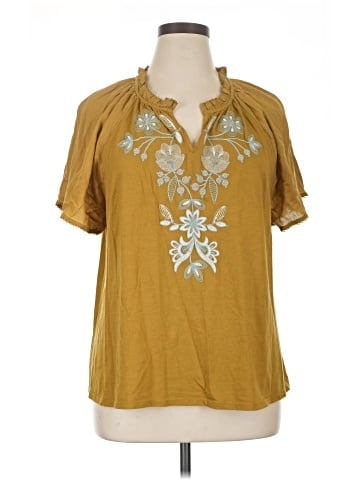 J.Jill Short Sleeve Blouse (view 1)