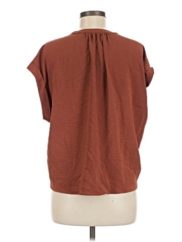 Adrianna Papell Short Sleeve Blouse (view 2)