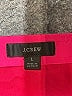 J.Crew 100% Polyester Solid Pink Casual Skirt Size L - photo 4