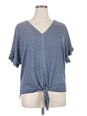 Max Studio Short Sleeve Top (view 1)