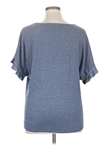 Max Studio Short Sleeve Top (view 2)