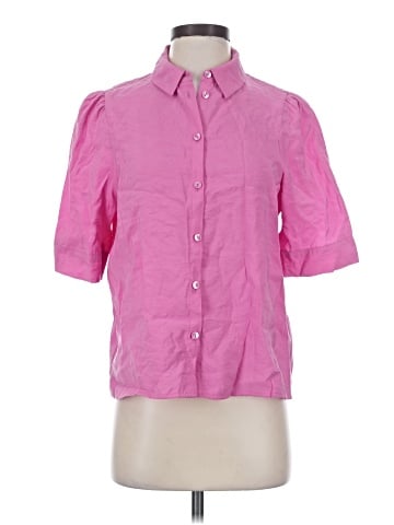 Vero Moda 3/4 Sleeve Button-Down Shirt (view 1)