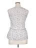 Crescent Gray Sleeveless Blouse Size 16 - photo 2