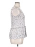 Crescent Gray Sleeveless Blouse Size 16 - photo 4