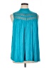 Apt. 9 Teal Sleeveless Blouse Size 1X - photo 1