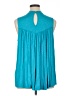Apt. 9 Teal Sleeveless Blouse Size 1X - photo 2