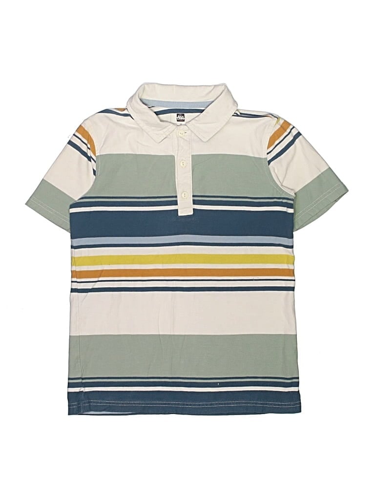 Pre-owned Tea Kids' Short Sleeve Top Green Tops