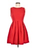 Esley Solid Red Cocktail Dress Size M - photo 1