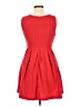 Esley Solid Red Cocktail Dress Size M - photo 2