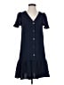 DKNY 100% Polyester Blue Casual Dress Size S (estimated) - photo 1