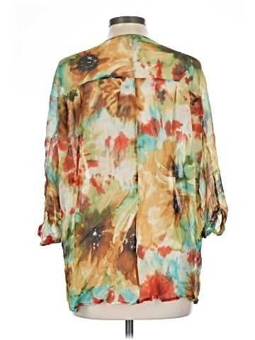 Tommy Bahama 3/4 Sleeve Silk Top (view 2)