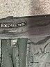 Express Solid Black Dress Pants Size 6 - photo 7