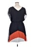 En Focus Studio 100% Polyester Color Block Blue Casual Dress Size 14 - photo 2