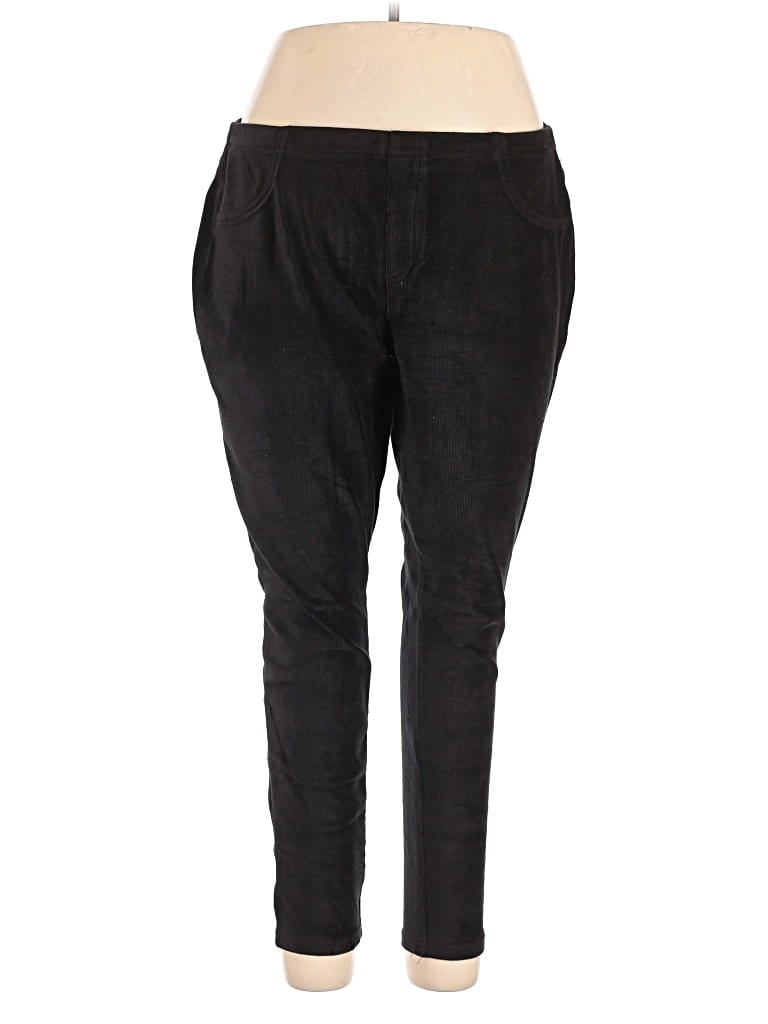 Pre-owned Faded Glory Casual Pants In Black