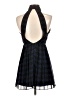 BCBGeneration 100% Polyester Houndstooth Blue Casual Dress Size 0 - photo 2