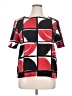 Chico's Red Short Sleeve Blouse Size XL - photo 1