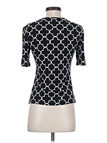 Pink Tartan Short Sleeve Top (view 2)