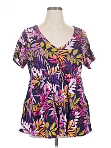 Torrid Short Sleeve Blouse (view 1)
