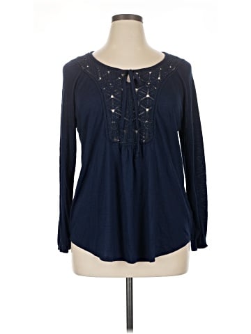 DressBarn Long Sleeve Blouse (view 1)