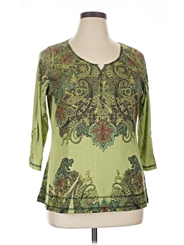 One World 3/4 Sleeve T-Shirt (view 1)