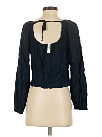 Madewell Twill Tie-Back Cutout Top (view 2)