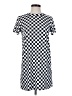 Forever 21 Checkered-gingham Black Casual Dress Size S - photo 1