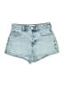 PacSun 100% Cotton Blue Denim Shorts Size 25 waist - photo 1
