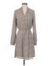 Mango Stripes Gray Brown Casual Dress Size XS - photo 1